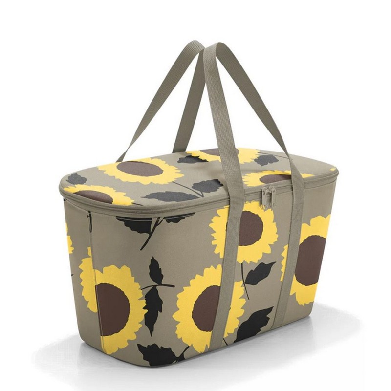 Borsa termica decorata con girasoli da 20 litri di capacità, un perfetto regalo per l'estate